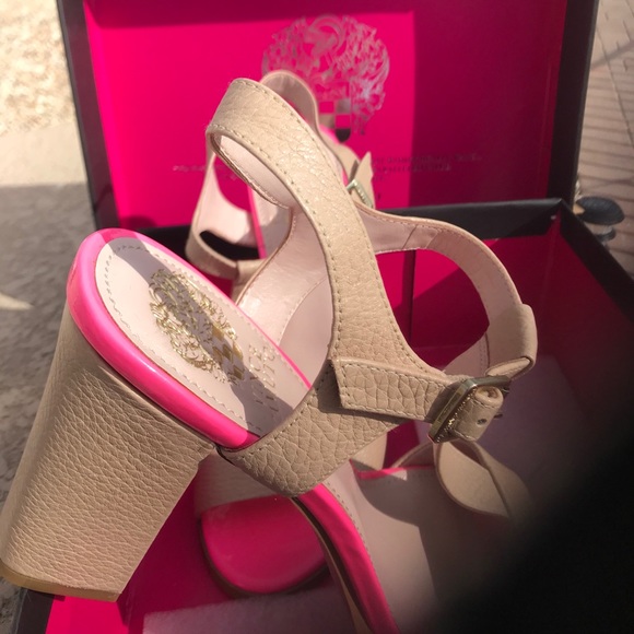 Vince Camuto Novasi Sandals Nude & pink size 9.5 - Picture 8 of 9
